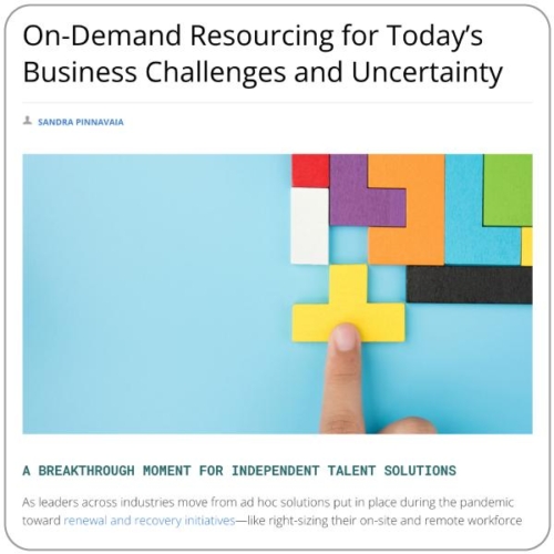 On-Demand Resourcing for Today’s Business Challenges and Uncertainty